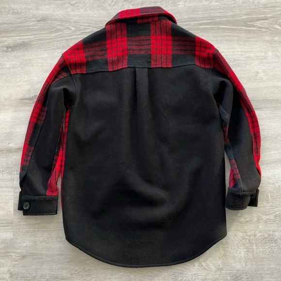 John + Jenn Baxter Jacket Red Plaid Shacket Shirt Jacket - Women’s‎ XS - Picture 4 of 10